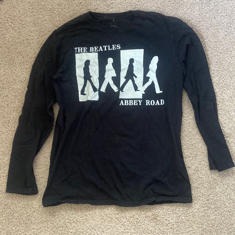 Black Beatles long sleeve